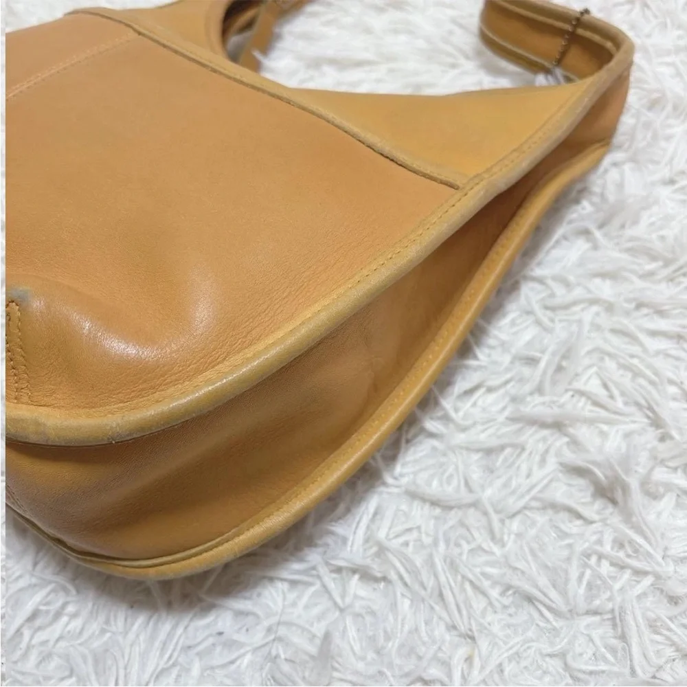 Coach Caramel Leather Hobo Bag - Picture 5 of 13